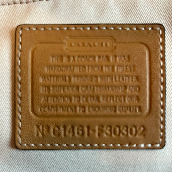 Coach Hadley Multi-Stripe Field Tote (F30302) - NWOT - Picture 9 of 9